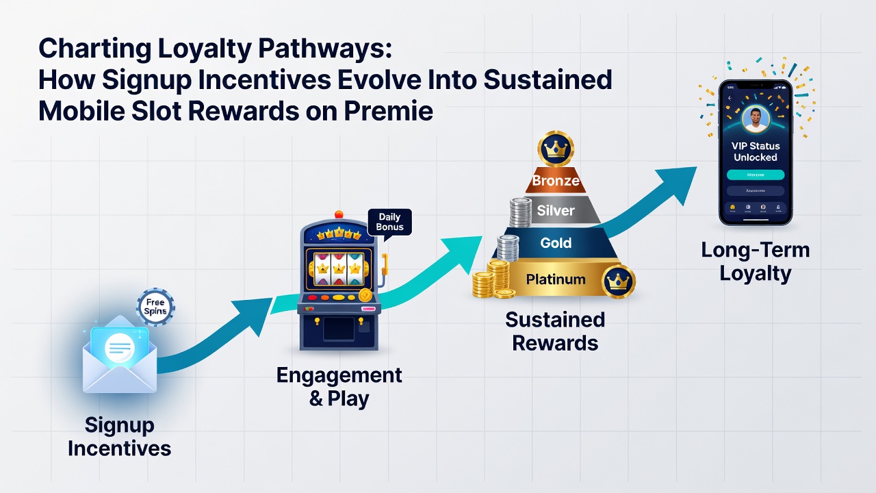 Mobile app interface displaying loyalty tier progression and sustained slot rewards for UK players