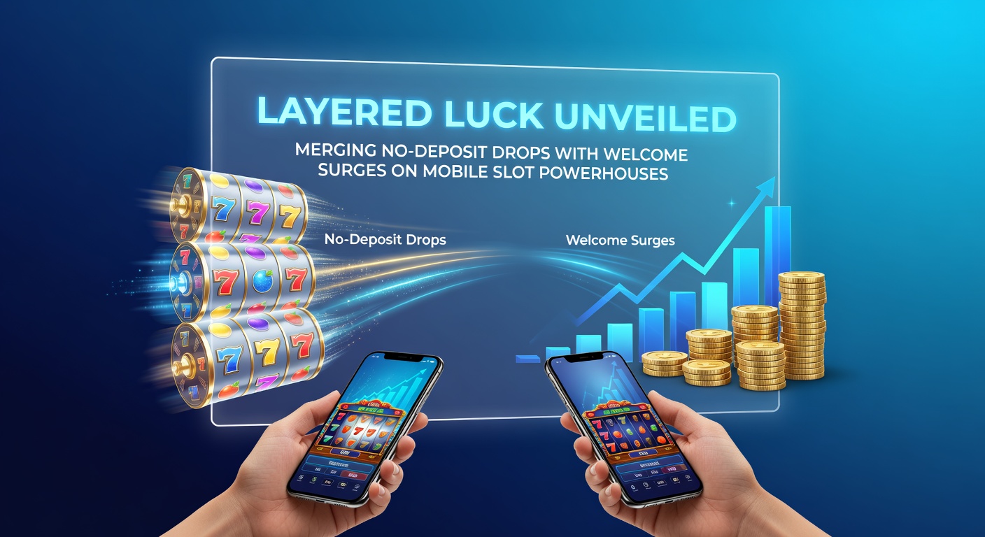 Dynamic graphic of a mobile casino welcome bonus exploding into free spins and cash matches alongside no-deposit spin icons