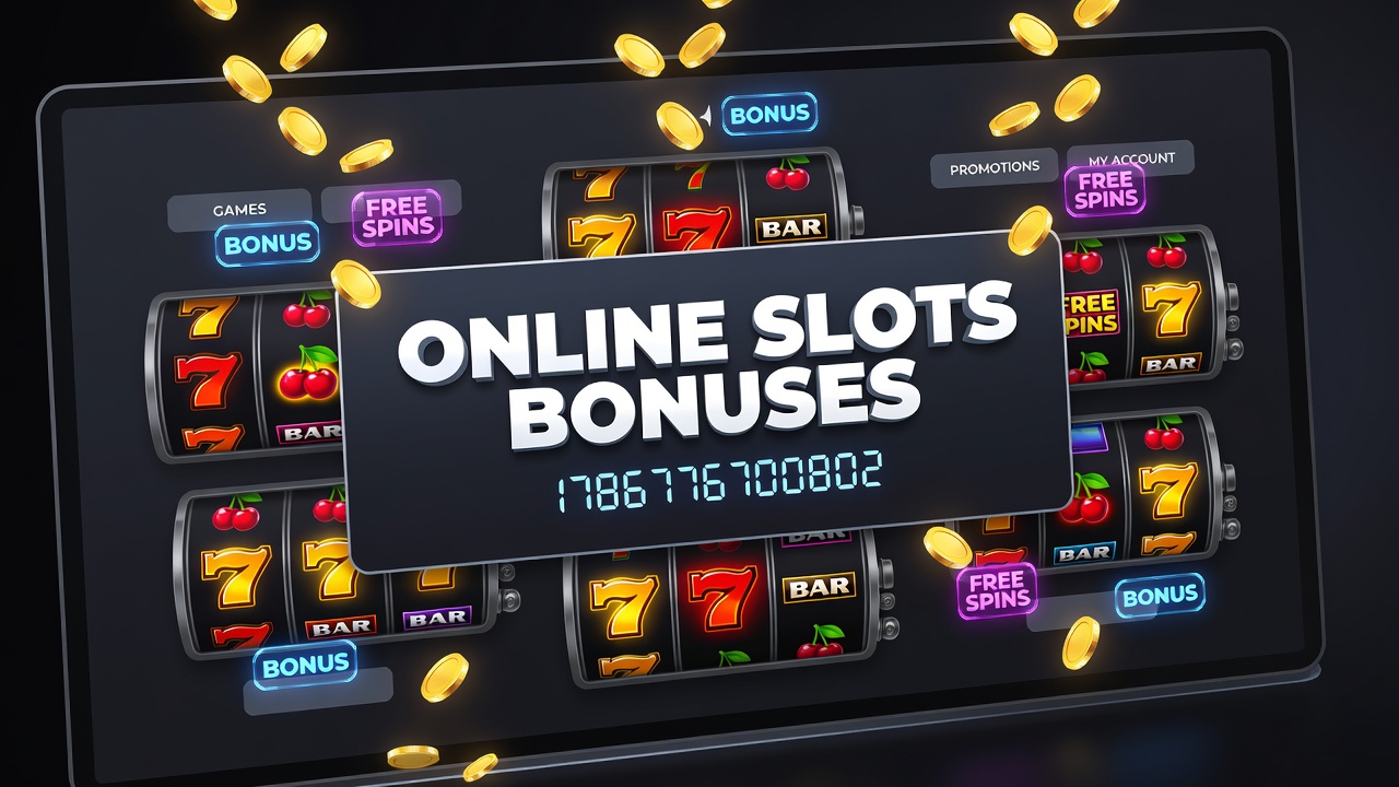 Mobile device displaying online slots bonus activation interface