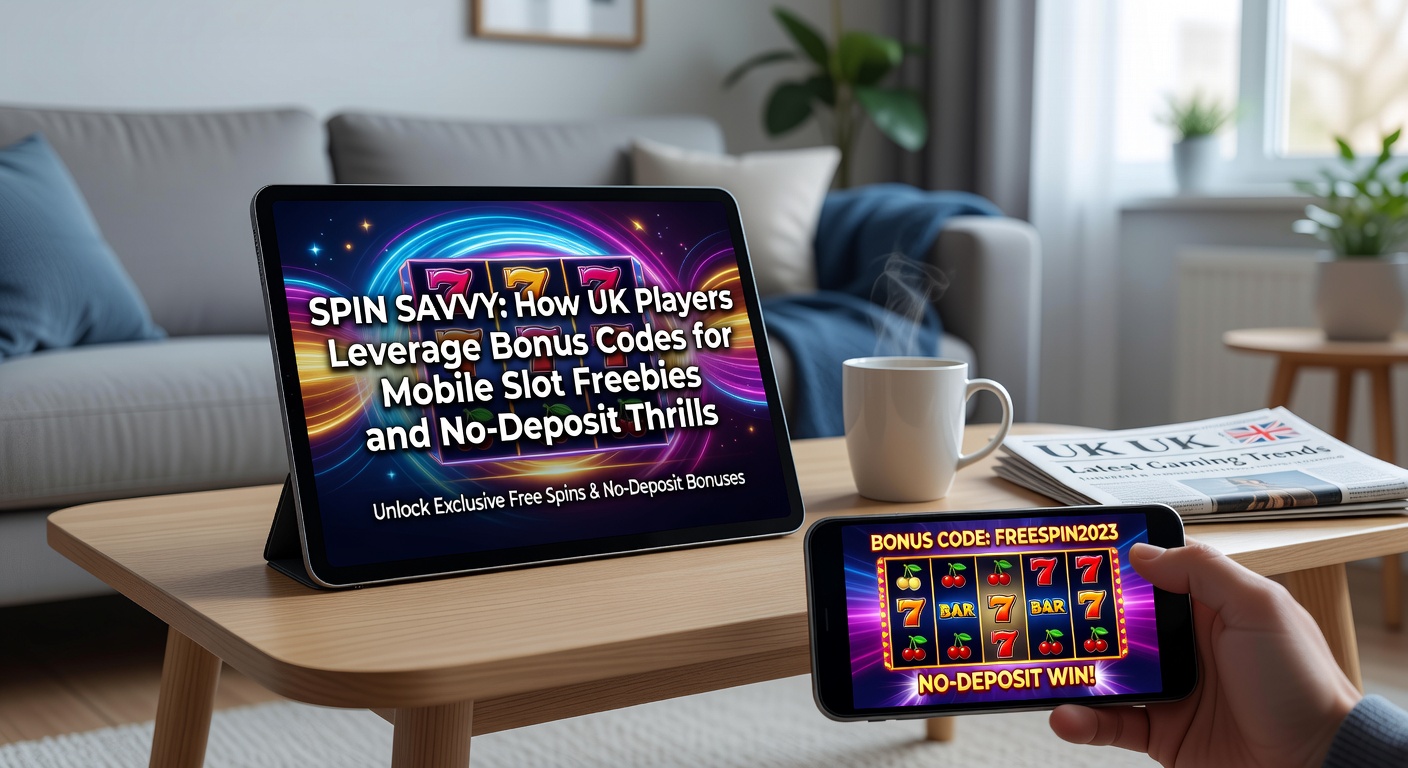 Close-up of a smartphone displaying a no-deposit bonus claim with slot reels spinning in the background, emphasizing mobile convenience